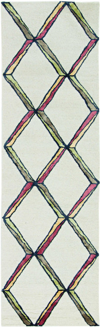 108" X 156" Cream or Gold Wool or Viscose Rug