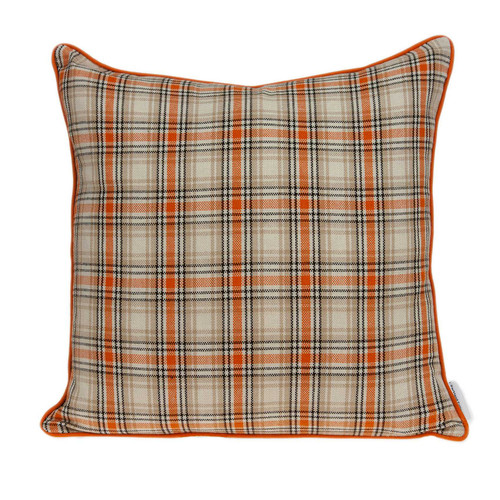 20" x 7" x 20" Multicolor Pillow Cover With Down Insert