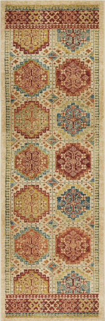 63" X 91" Sand Polypropylene Rug