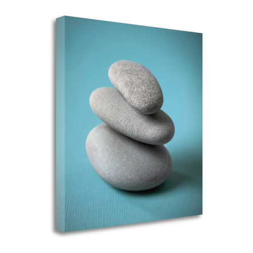 Rock Art I Wrapped Canvas Print Wall Art
