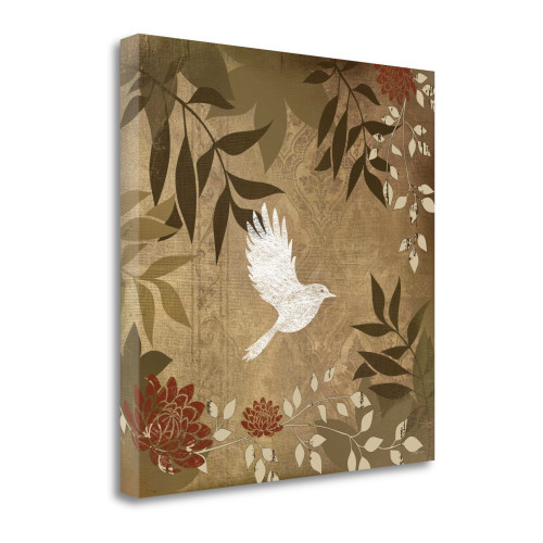 Bird II Wrapped Canvas Print Living Room Wall Art