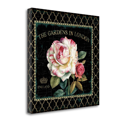 Garden VIew VII Wrapped Canvas Print Living Room Wall Art