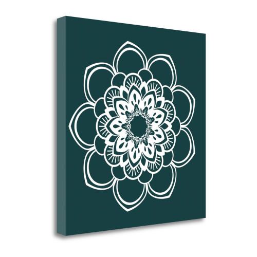 Mandala II Wrapped Canvas Print Living Room Wall Art