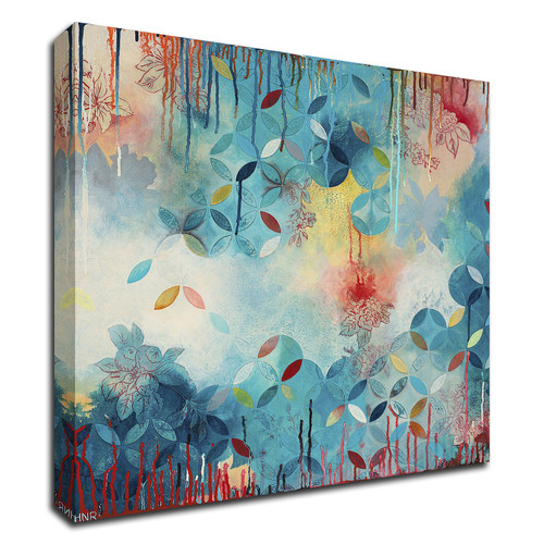 "Tranquil Eden 1" Wrapped Canvas Print Wall Art