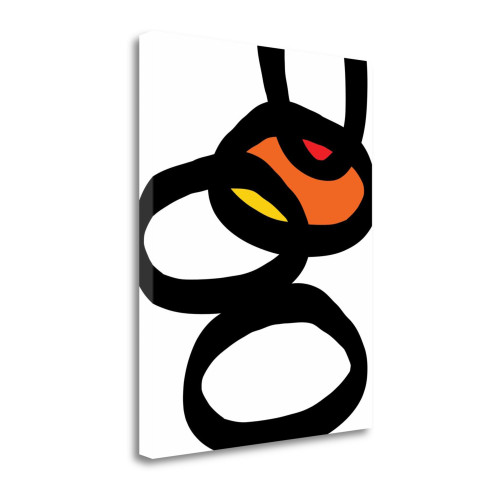 Abstract I Wrapped Canvas Print Living Room Wall Art