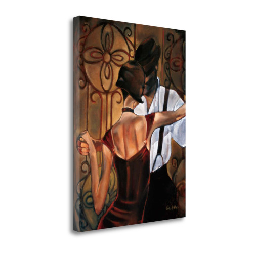 Evening Tango 3 Wrapped Canvas Print Wall Art