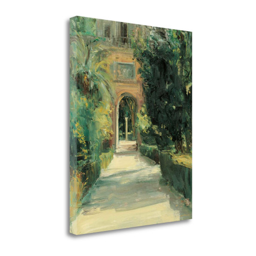 Arco Y Columna 4 Wrapped Canvas Print Wall Art
