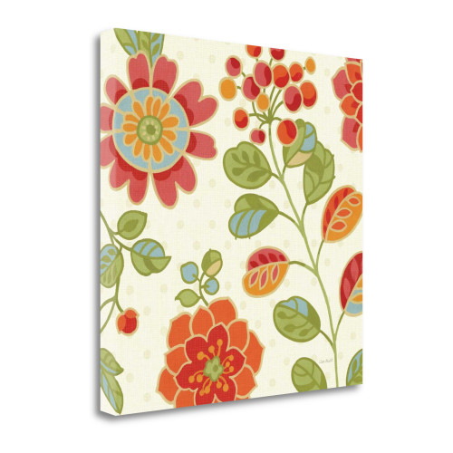 Summer Palette I Wrapped Canvas Print Living Room Wall Art