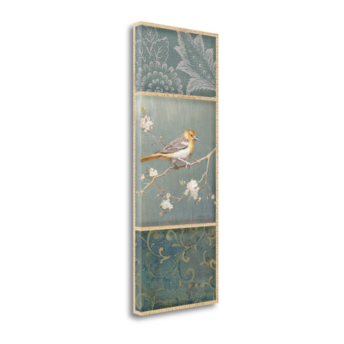 Northern Oriole Wag 1 Wrapped Canvas Print Living Room Wall Art