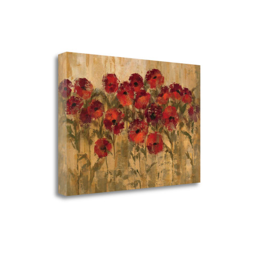 Sunshine Florals 4 Wrapped Canvas Print Living Room Wall Art