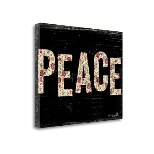 Christmas Peace 2 Wrapped Canvas Print Living Room Wall Art