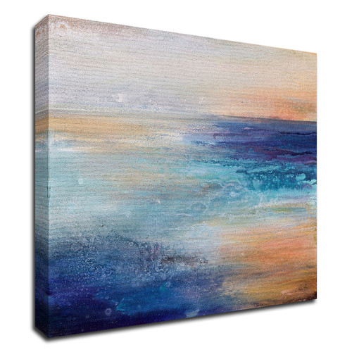"Coastal Living" Wrapped Canvas Print Wall Art