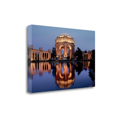 Palace Of Fine Arts 102 Wrapped Canvas Print Wall Art