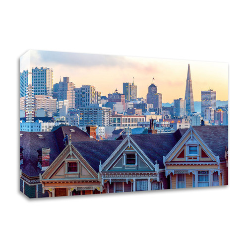 Beautiful Time Wrapped Canvas Print Wall Art