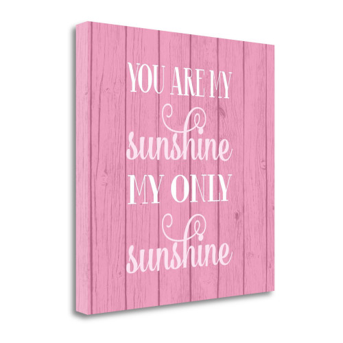 Sunshine 4 Wrapped Canvas Print Living Room Wall Art