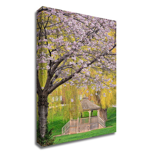 "Quiet Retreat" Wrapped Canvas Print Wall Art