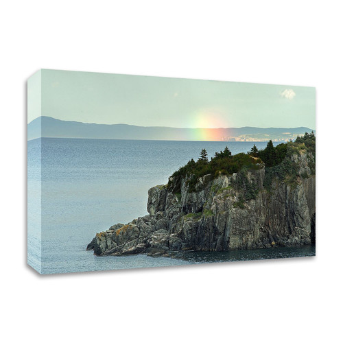 Rocky Spectrum Wrapped Canvas Print Wall Art