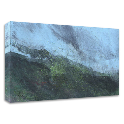 "Mountain Rain" Wrapped Canvas Print Wall Art