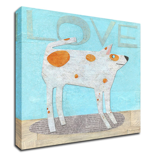 "Faithful Friend" Wrapped Canvas Print Wall Art