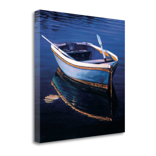 Harbor Glow 1 Wrapped Canvas Print Wall Art