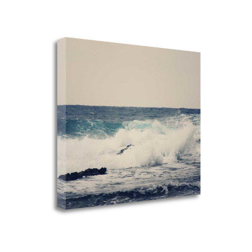 Ocean Blue 2 Wrapped Canvas Print Wall Art