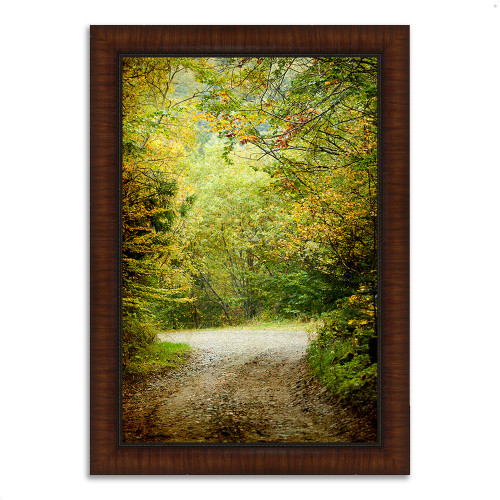 Summers End 13 Brown Picture Frame Print Wall Art
