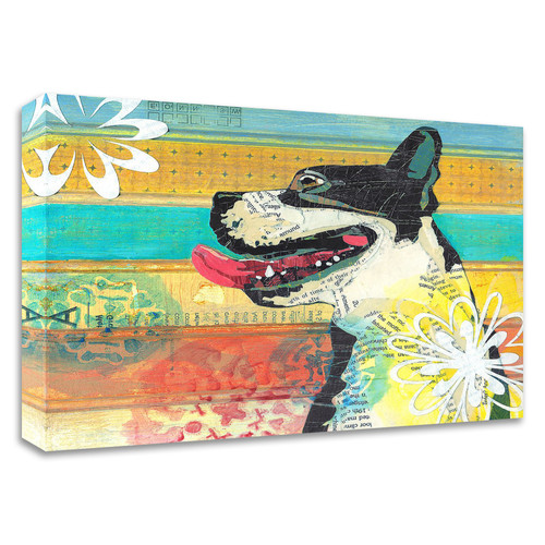 "Beast Friend" Wrapped Canvas Print Wall Art