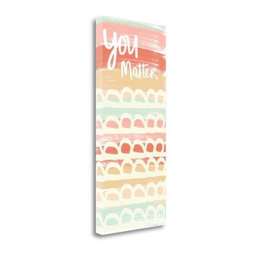 You Matter 2 Wrapped Canvas Print Living Room Wall Art