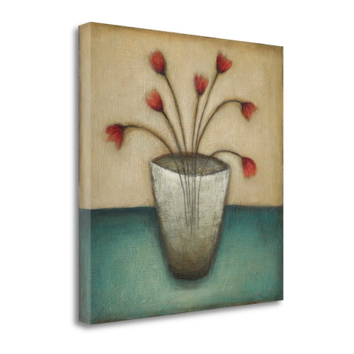 In Bloom II Wrapped Canvas Print Living Room Wall Art