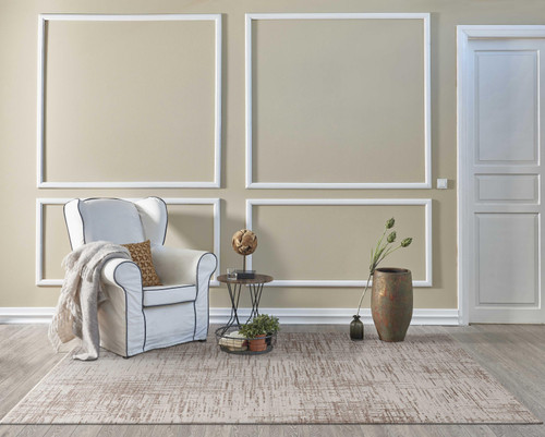 106" X 158" Natural Polyester Rug