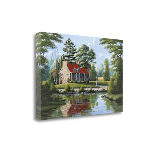 Summer Breeze 11 Wrapped Canvas Print Living Room Wall Art
