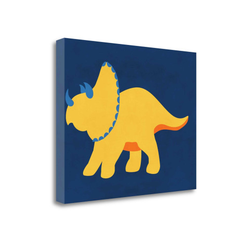 Dino 444 Wrapped Canvas Print Living Room Wall Art