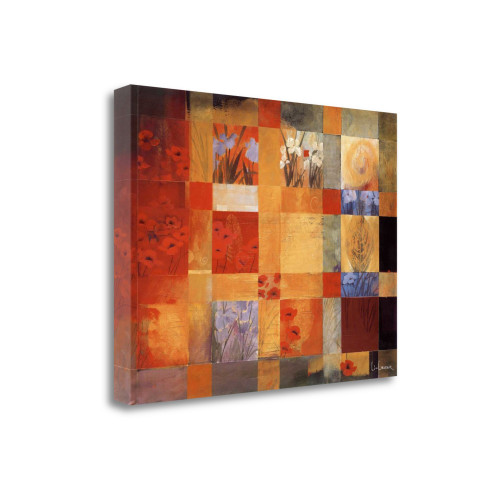 42 Views Of My Garden 4 Wrapped Canvas Print Wall Art