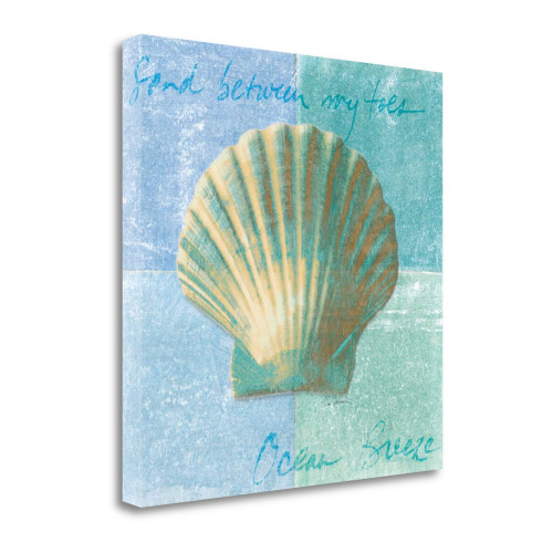 Calm Seas 1 Wrapped Canvas Print Living Room Wall Art