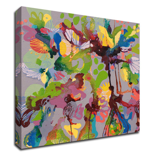 Windy Days Wrapped Canvas Print Wall Art