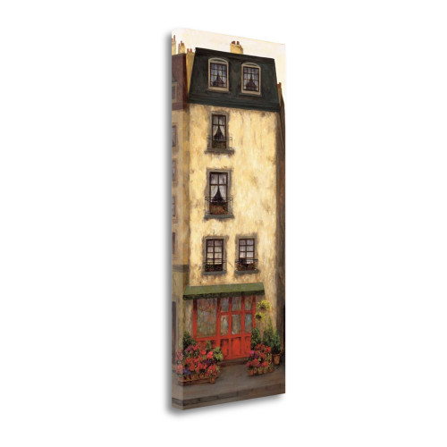 Flowers On The Boulevard III Wrapped Canvas Print Living Room Wall Art