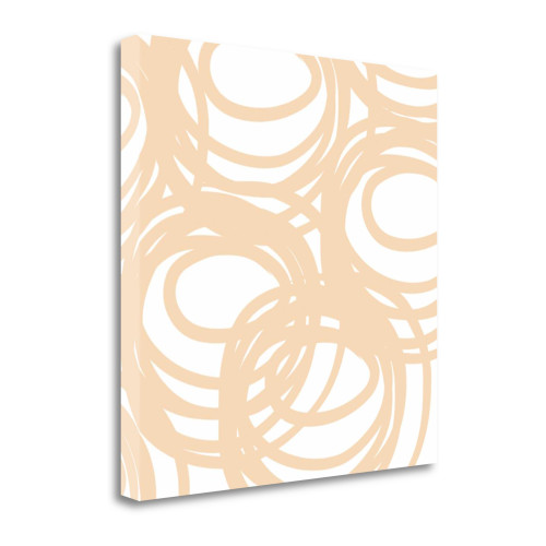 Spiral Coral 1 Wrapped Canvas Print Living Room Wall Art