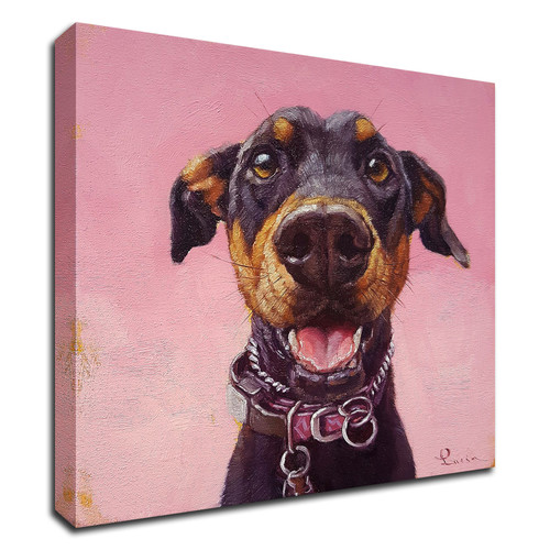 "Follow Your Nose 12" Wrapped Canvas Print Wall Art