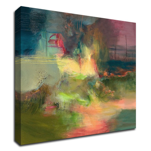 "Canto Gitano" Wrapped Canvas Print Wall Art