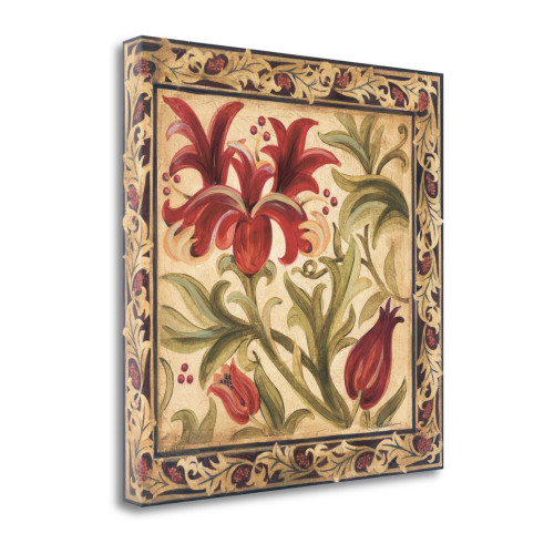 Floral Daydream I Wrapped Canvas Print Wall Art