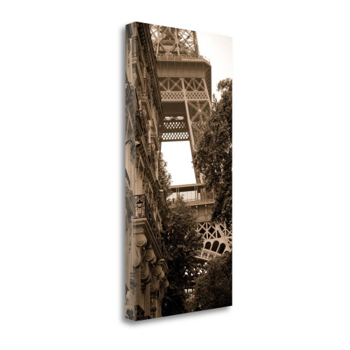 La Tour Eiffel Ii Eiffel Tower Ii Wrapped Canvas Print Wall Art