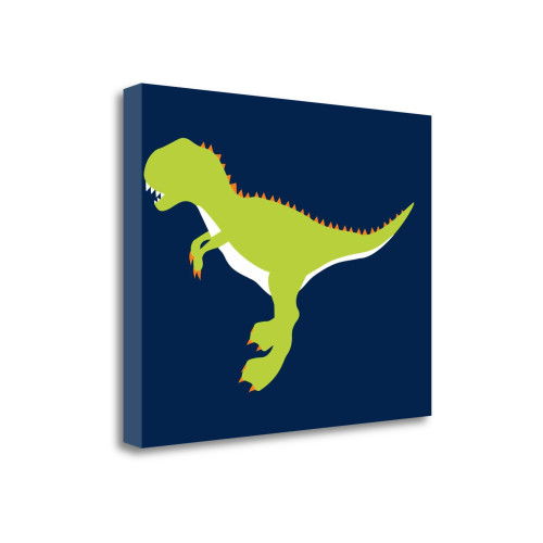 Dino4 Wrapped Canvas Print Living Room Wall Art