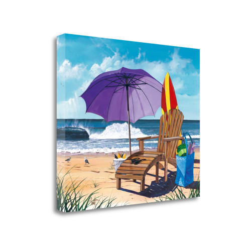 Shore Thing 1 Wrapped Canvas Print Living Room Wall Art