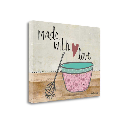 Made With Love 2 Wrapped Canvas Print Living Room Wall Art