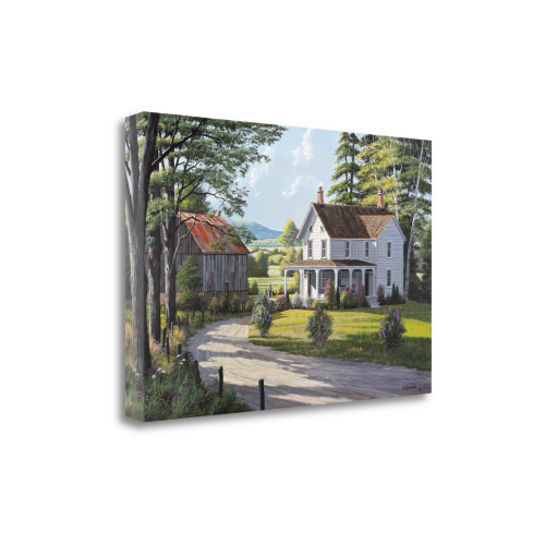 Old Friends 9 Wrapped Canvas Print Wall Art