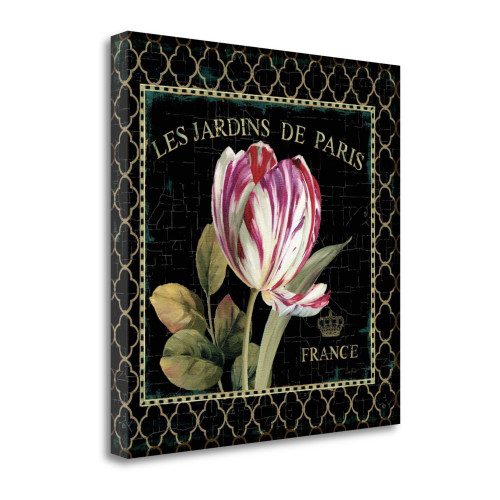 Garden VIew VI Wrapped Canvas Print Living Room Wall Art