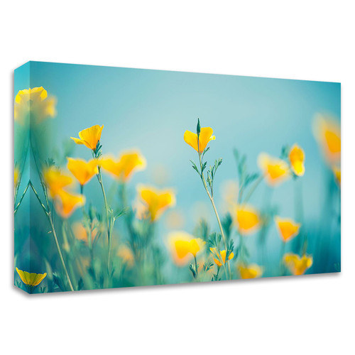 "California Dream" Wrapped Canvas Print Wall Art