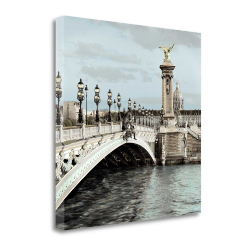 Paris 12 Wrapped Canvas Print Wall Art