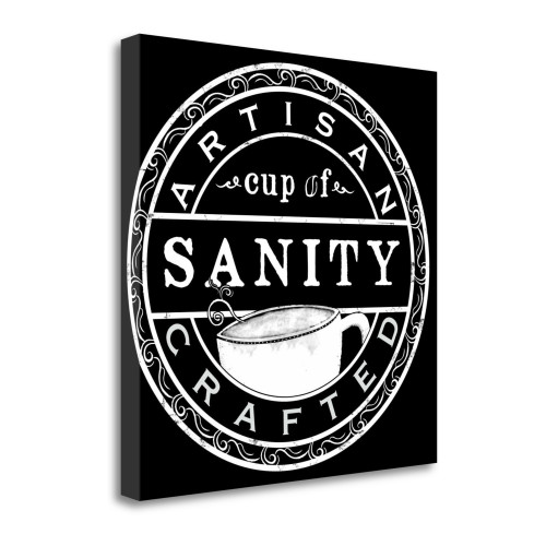 Sanity 3 Wrapped Canvas Print Living Room Wall Art