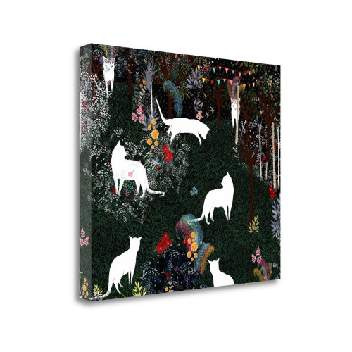 Cat Heaven 1 Wrapped Canvas Print Living Room Wall Art